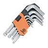 BALL END HEX KEY SET SHORT ARM